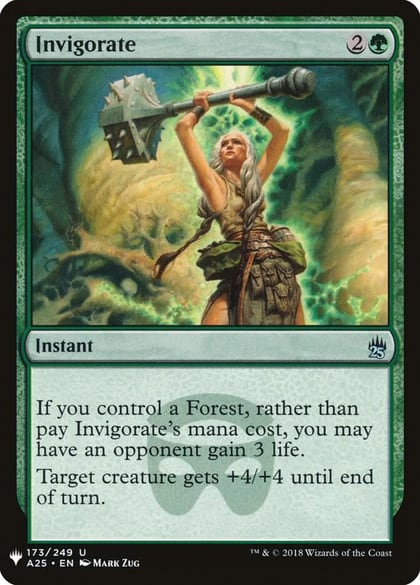 Invigorate (A25), The List Reprints 173