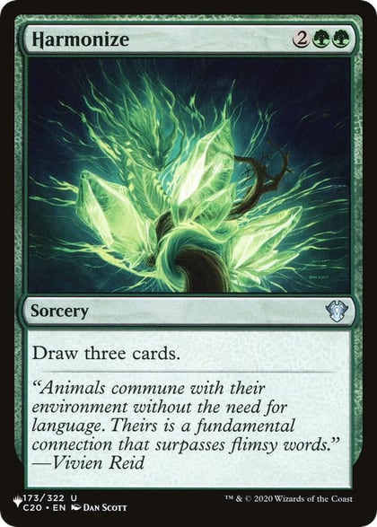 Harmonize (C20), The List Reprints 173
