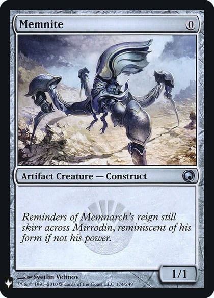 Memnite, The List Reprints 174
