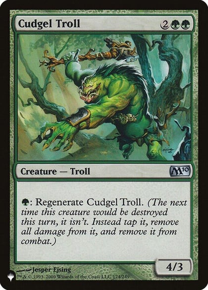 Cudgel Troll, The List Reprints 174/249