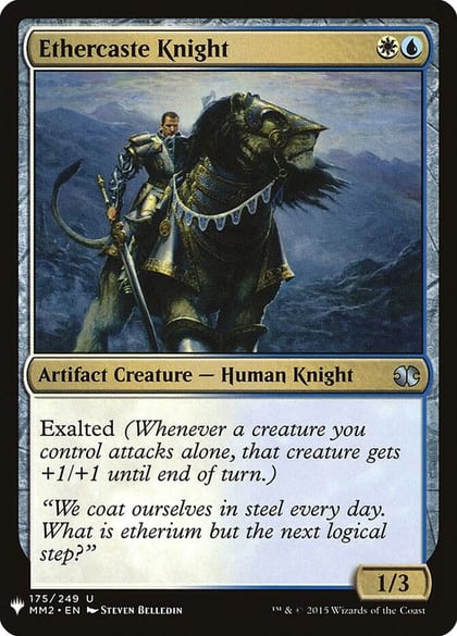 Ethercaste Knight, The List Reprints 175