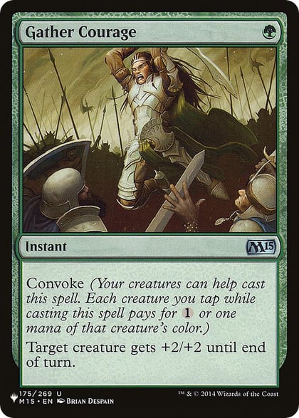 Gather Courage, The List Reprints 175/269