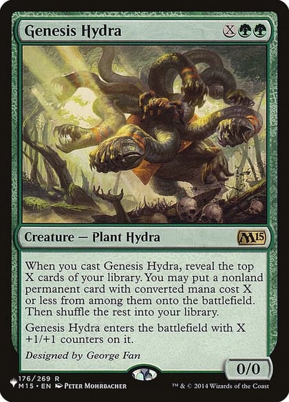 Genesis Hydra, The List Reprints 176/269