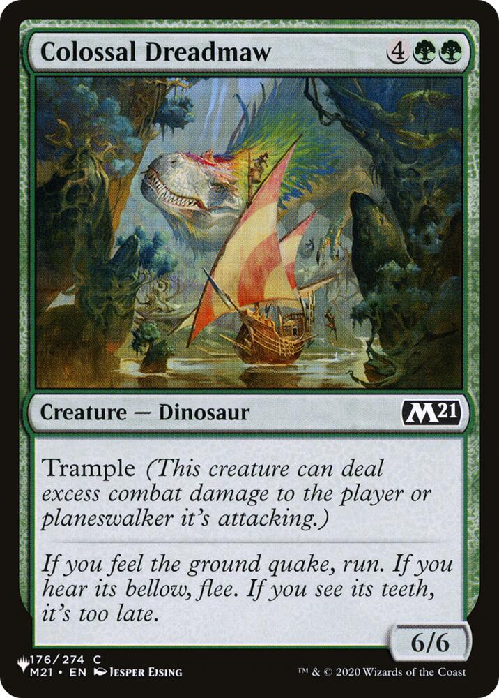 Colossal Dreadmaw (M21), The List Reprints 176