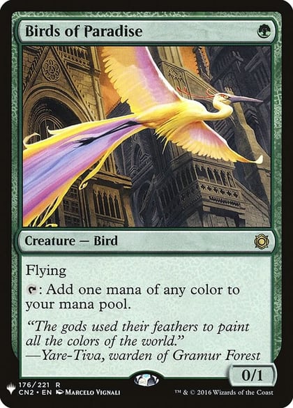Birds of Paradise, The List Reprints 176