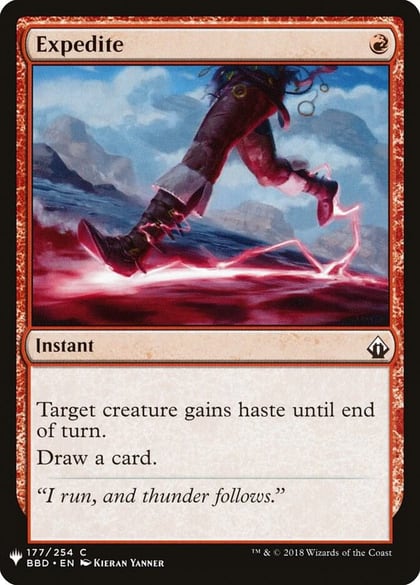 Expedite (BBD), The List Reprints 177