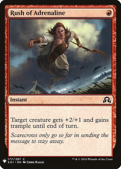 Rush of Adrenaline, The List Reprints 177