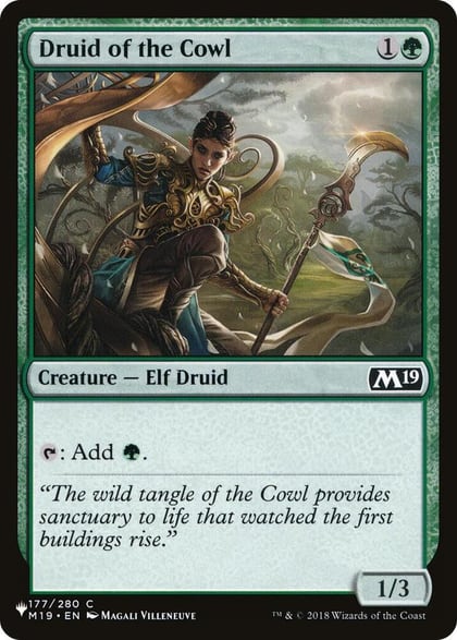 Druid of the Cowl, The List Reprints 177