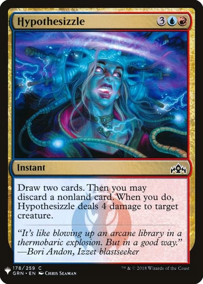 Hypothesizzle, The List Reprints 178