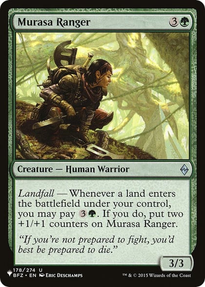 Murasa Ranger, The List Reprints 178/274