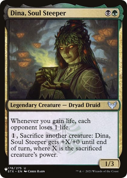 Dina, Soul Steeper, The List Reprints 178/275