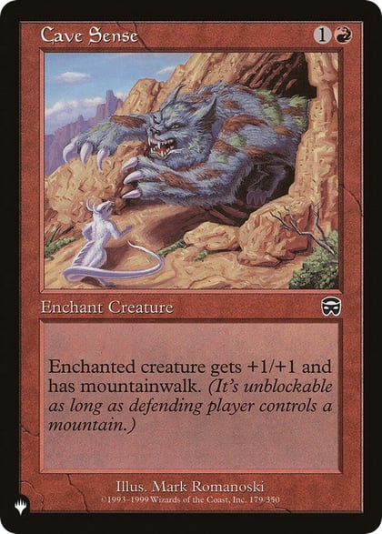 Cave Sense, The List Reprints 179/350