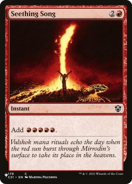 Seething Song (C21), The List Reprints 179