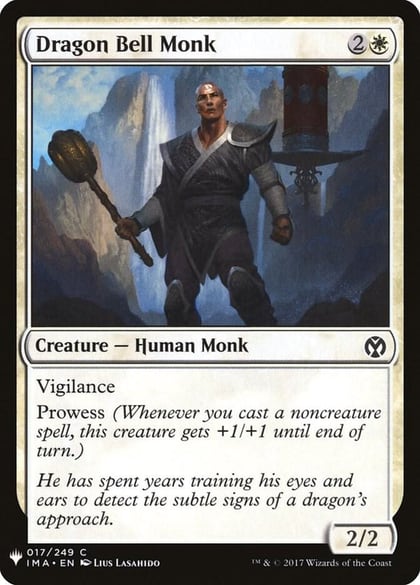 Dragon Bell Monk, The List Reprints 17
