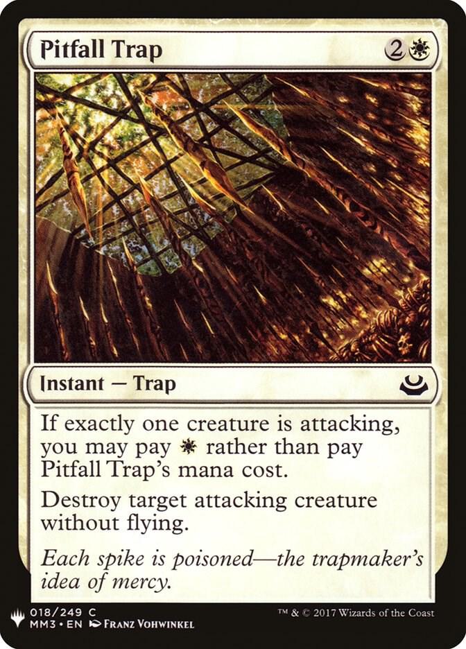 Pitfall Trap, The List Reprints 18