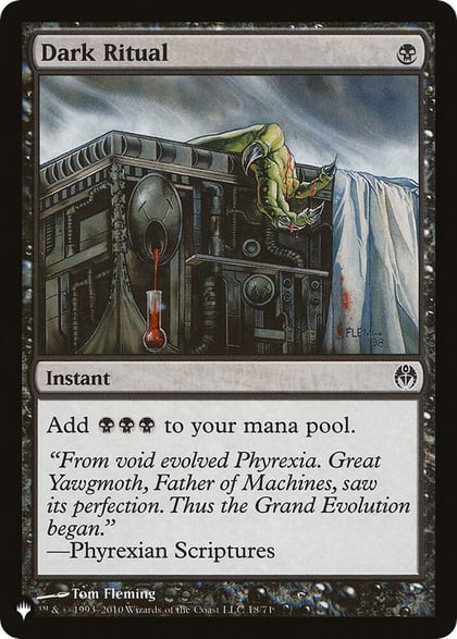 Dark Ritual (DDE), The List Reprints 18/71