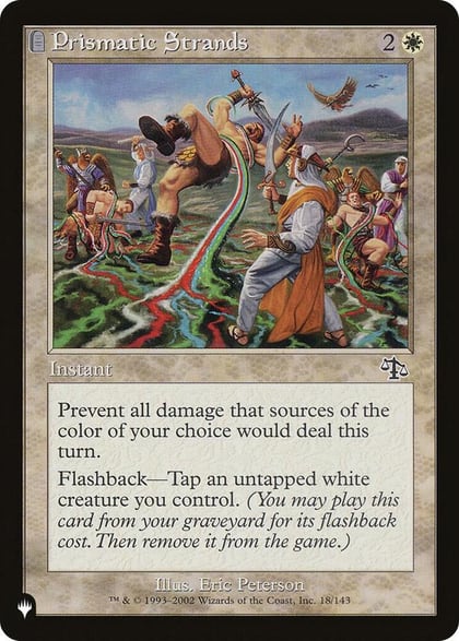 Prismatic Strands, The List Reprints 18/143