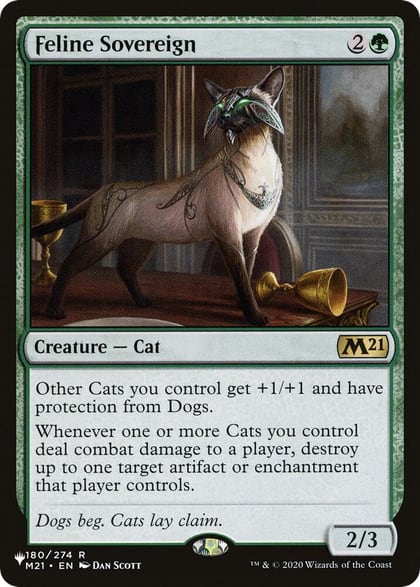 Feline Sovereign, The List Reprints 180