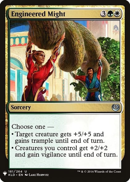 Engineered Might, The List Reprints 181