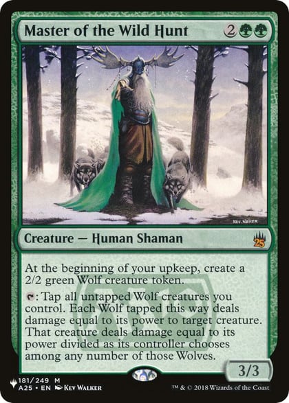 Master of the Wild Hunt, The List Reprints 181/249