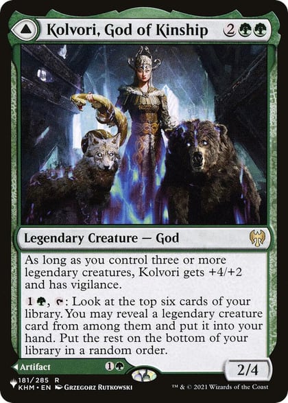 Kolvori, God of Kinship, The List Reprints 181
