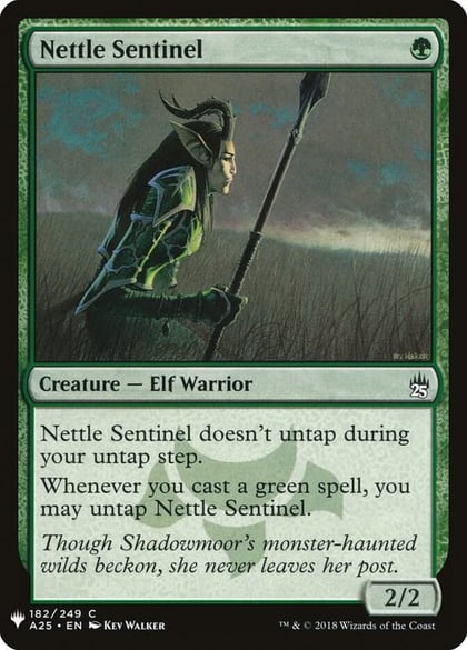 Nettle Sentinel, The List Reprints 182