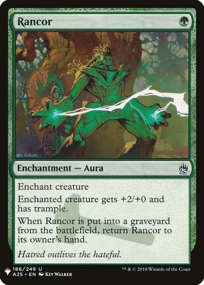 Rancor, The List Reprints 186