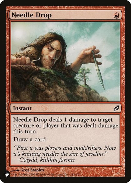 Needle Drop, The List Reprints 186/301