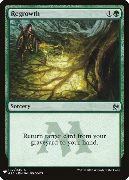 Regrowth, The List Reprints 187