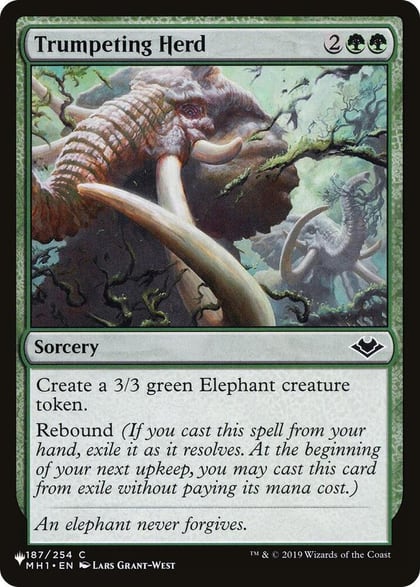 Trumpeting Herd, The List Reprints 187/254
