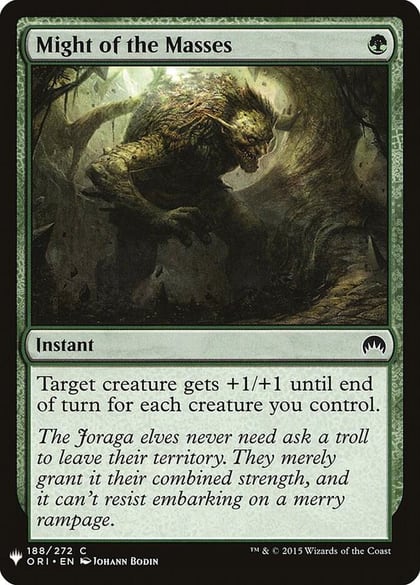 Might of the Masses, The List Reprints 188