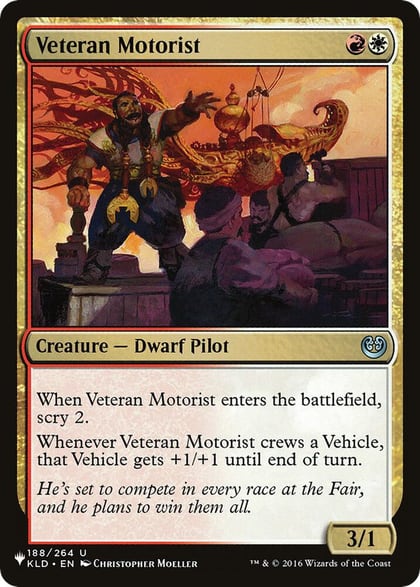 Veteran Motorist, The List Reprints 188/264