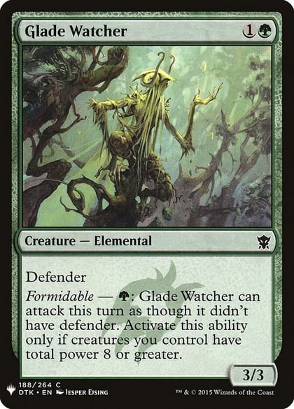 Glade Watcher, The List Reprints 188
