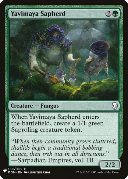 Yavimaya Sapherd, The List Reprints 189