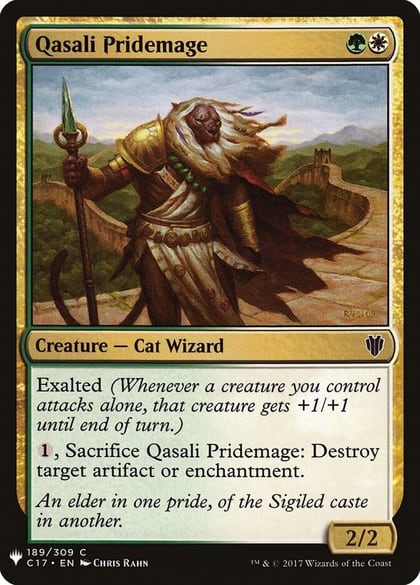 Qasali Pridemage, The List Reprints 189