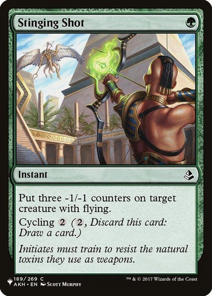 Stinging Shot, The List Reprints 189/269