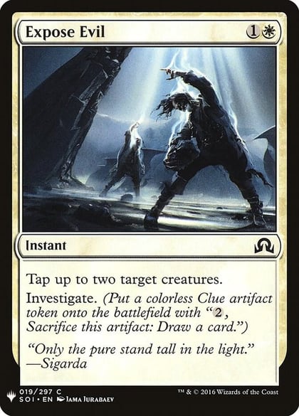 Expose Evil, The List Reprints 19