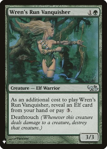 Wren's Run Vanquisher, The List Reprints 19