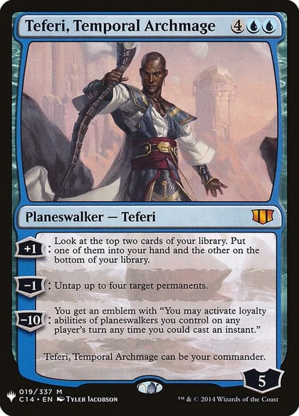Teferi, Temporal Archmage, The List Reprints 19