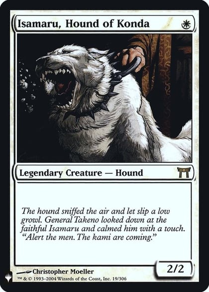 Isamaru, Hound of Konda, The List Reprints 19