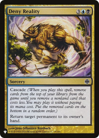 Deny Reality (ARB), The List Reprints 19/145