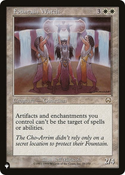 Fountain Watch, The List Reprints 19/350