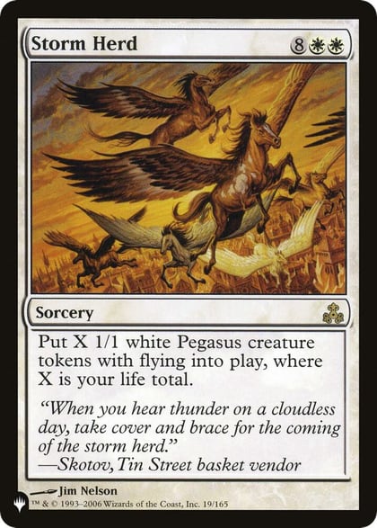 Storm Herd, The List Reprints 19/165