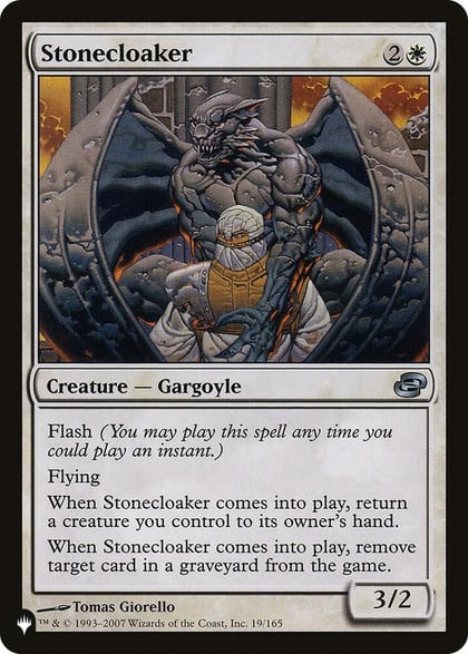 Stonecloaker, The List Reprints 19/165