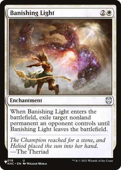 Banishing Light (KHC), The List Reprints 19