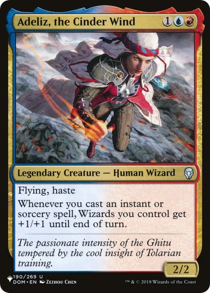 Adeliz, the Cinder Wind, The List Reprints 190/269