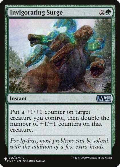 Invigorating Surge, The List Reprints 190/274