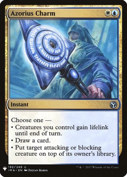 Azorius Charm, The List Reprints 192