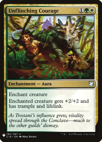 Unflinching Courage, The List Reprints 192
