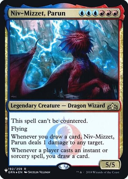 Niv-Mizzet, Parun, The List Reprints 192
